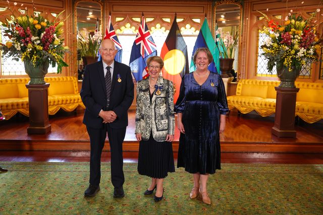 An unexpected honour! Recieving an OAM for my services to surf lifesaving.