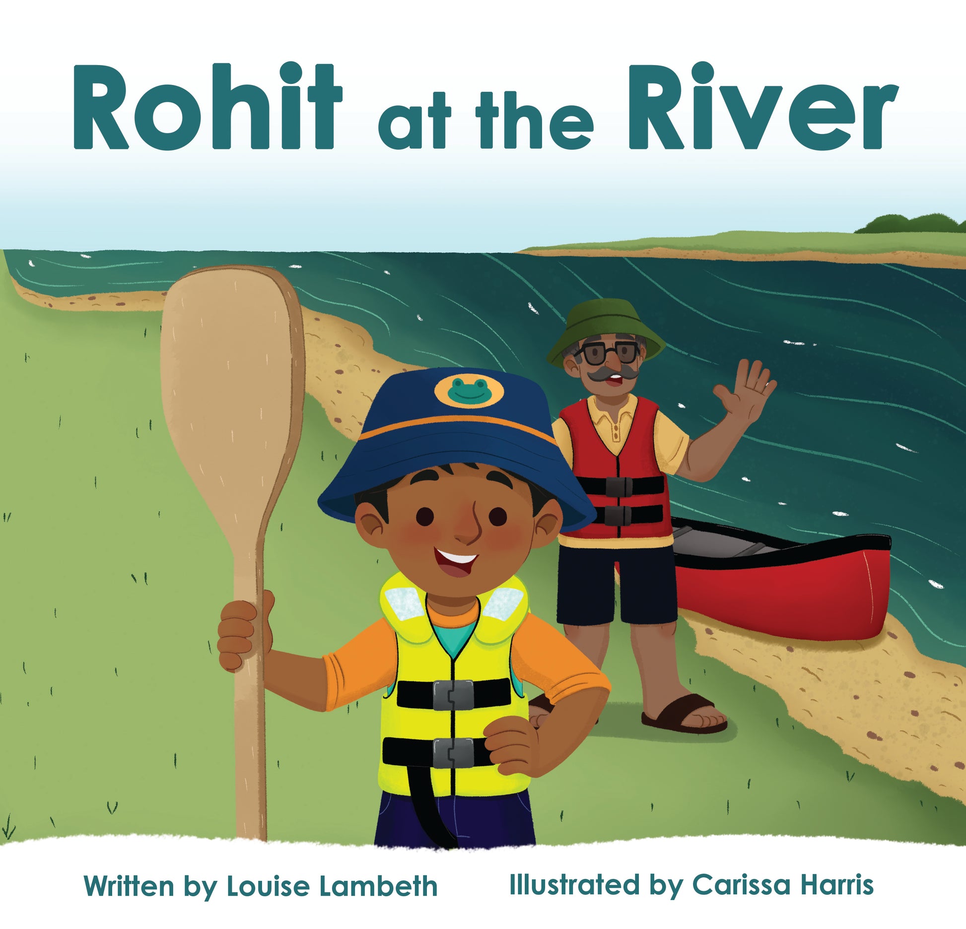 Rohit at the River children's water safety book